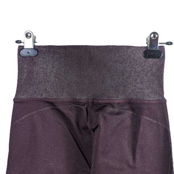 Athleta Burgundy Twilight Tight High Rise Leggings | Size XS - Picture 5 of 9